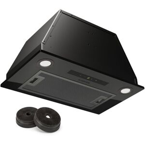 Klarstein - Kitchen Cooker Hood, Extractor Fan for Kitchen w/ led Lights, Grease Filters, 439m³/h Airflow Cooker Hoods, Timer & Touch Controls, Built Klarstein - Kitchen Cooker Hood, Extractor Fan for Kitchen w/ led Lights, Grease Filters, 439m³/h Airflow Cooker Hoods, Timer & Touch Controls, Built