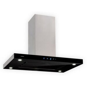 Klarstein Valeria Island Cooker Hood 230W, up to 650 m³/h, 3 speed settings, LED lighting, touch control, glass, stainless steel, energy-efficient, Klarstein Valeria Island Cooker Hood 230W, up to 650 m³/h, 3 speed settings, LED lighting, touch control, glass, stainless steel, energy-efficient,