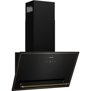 Klarstein - Victoria Angled Cooker Hood - 60cm Black & Gold, 400m³/h Air Flow, a++ Energy Efficiency, Touch Control, led Display, Quiet 52dB, Klarstein - Victoria Angled Cooker Hood - 60cm Black & Gold, 400m³/h Air Flow, a++ Energy Efficiency, Touch Control, led Display, Quiet 52dB,