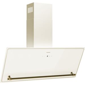 Klarstein - Victoria Angled Cooker Hood - 90cm, Touch Control, 400m³/h Air Flow, a++ Energy Efficiency, led Display, Quiet 52dB, Cream & Gold, Klarstein - Victoria Angled Cooker Hood - 90cm, Touch Control, 400m³/h Air Flow, a++ Energy Efficiency, led Display, Quiet 52dB, Cream & Gold,