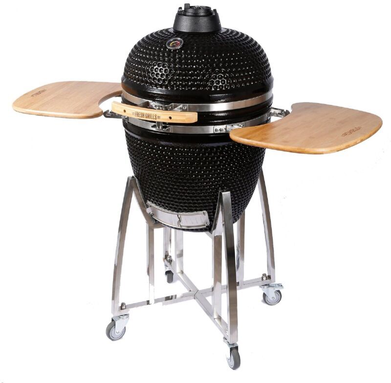 MONSTER SHOP Fresh Grills Kamado Charcoal bbq Grill 21 - Mega