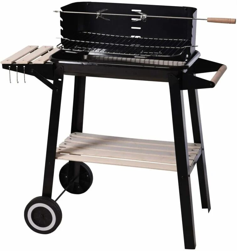 BERKFIELD HOME ProGarden Charcoal Barbecue Grill 86.5 cm Black