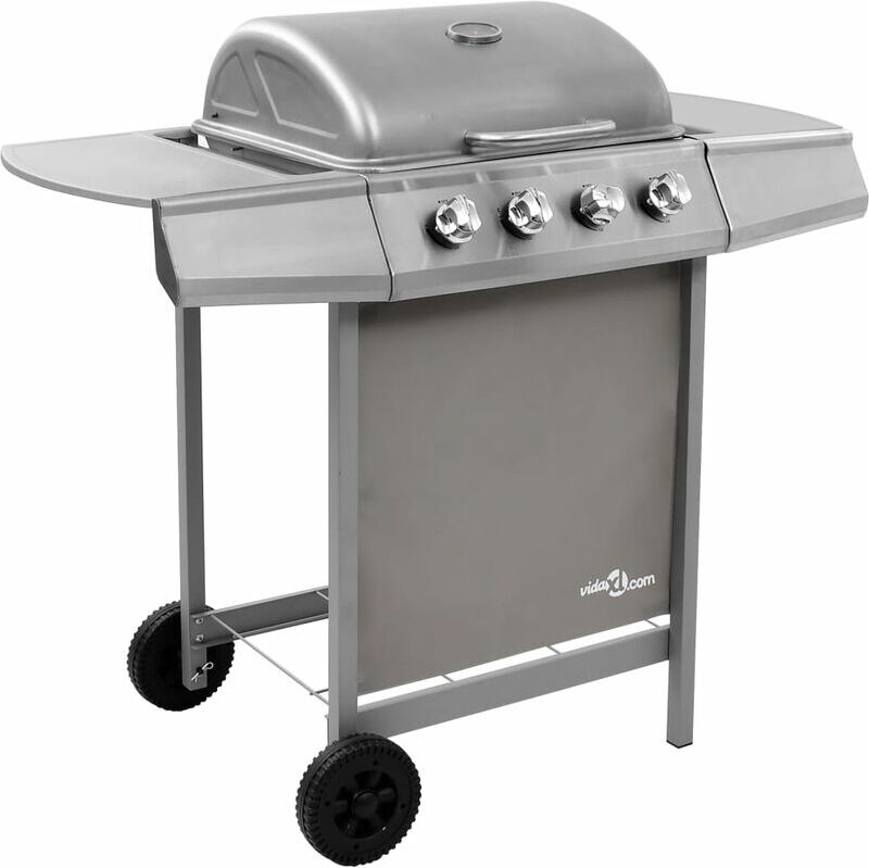 BERKFIELD HOME Royalton Gas bbq Grill with 4 Burners Silver (fr/be/it/uk/nl only)