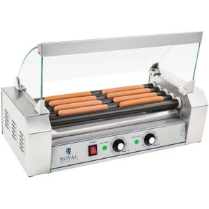 ROYAL CATERING Rollers Sausage Roaster Gastro Hotdog Maker Teflon Sausage Grill 5