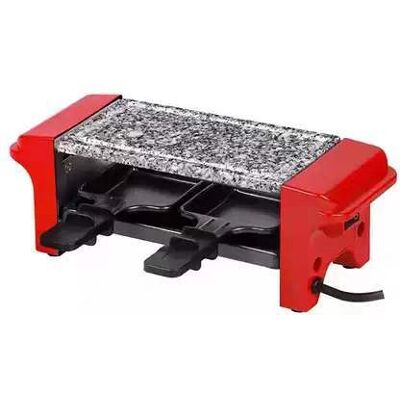 OEM Raclette Grill Doc156rc - 2 People - 350w - Granite Plate - Chili Red OEM Raclette Grill Doc156rc - 2 People - 350w - Granite Plate - Chili Red