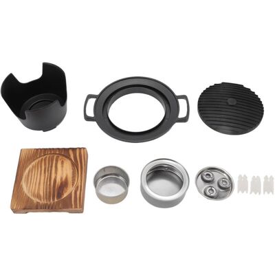 TEHTUY Traditional Japanese Smokeless Charcoal Barbecue, Hibachi Grill for Camping, Home, Outdoor Use, Charcoal Grills, Smokers TEHTUY Traditional Japanese Smokeless Charcoal Barbecue, Hibachi Grill for Camping, Home, Outdoor Use, Charcoal Grills, Smokers