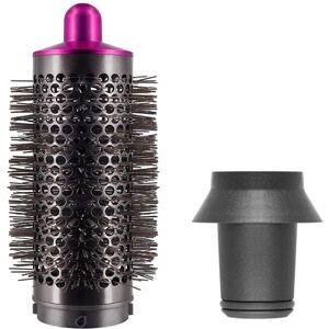 TLILY Cylinder Comb and Adapter for Styler / Supersonic Hair Dryer Accessories,Curling Tool,Rose Red & Gray