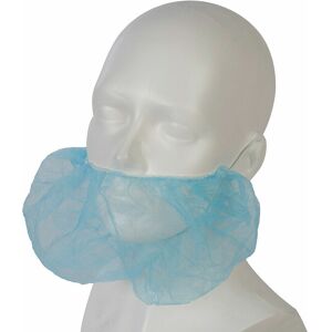 LOOPS 100 pack Disposable Beard Nets Facial Hair Kitchen Factory Hygiene Cover 420mm