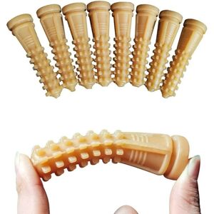 AOUGO 50pcs Length 88mm Poultry Rubber Finger Duck Plucker Plucking Machine Finger Plucking Machine Hair Removal Machine Hot Glue Stick