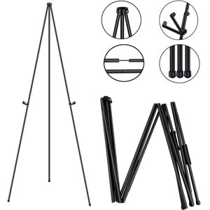 Dayplus - Artist Easel Large Tripod Floor Adjustable Display Art Painting Stand 1.6m/63''