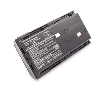 Vhbw - Battery Replacement for Kenwood KNB-14, KNB-14A, KNB-14N, KNB-15, KNB-15A, KNB-15H, KNB-20 for Radio, Walkie-Talkie (1800mAh, 7.4V, Li-Ion)