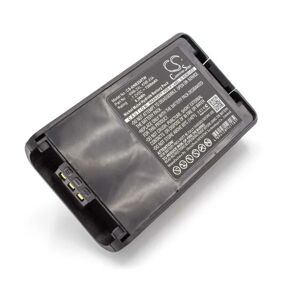 Battery Replacement for Kenwood KNB-35, KNB-35Li, KNB-40, KNB-40C, KNB-40LC, KNB-40LCV, KNB-55 for Radio, Walkie-Talkie (1300mAh, 7.2V, NiMH) - Vhbw