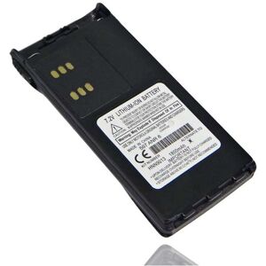 Battery Replacement for Motorola HNN9012R, HNN9013, HNN9013A, HNN9013B, HNN9013DR, PMNN4045 for Radio, Walkie-Talkie (1800mAh, 7.2V, Li-Ion) - Vhbw