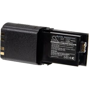 Battery Replacement for Motorola NNTN7038A, NNTN7038B, NNTN8921, NNTN8921A, NNTN8921B for Radio, Walkie-Talkie (4600mAh, 7.4 v, Li-ion) - Vhbw