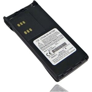 Battery Replacement for Motorola PMNN4157, PMNN4157AR, WPNN4045AR, WPNN4045R for Radio, Walkie-Talkie (1800mAh, 7.2V, Li-Ion) - Vhbw