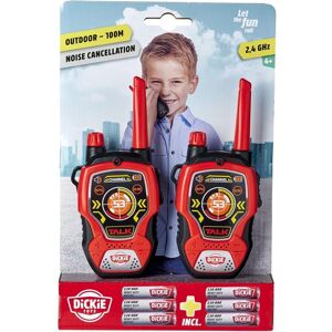 Dickie Toys Walkie Talkie Fun Red/Black