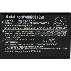 Battery compatible with Baofeng UV-3R, UV-100, UV-200, UV-3R Mark 2 Radio, Walkie-Talkie (1050mAh, 3.7 v, Li-ion) - Vhbw