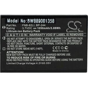 Battery compatible with Kenwood TCP-U90F, UBZ-BH47FR, UBZ-RJ27 Radio, Walkie-Talkie (1050mAh, 3.7 v, Li-ion) - Vhbw