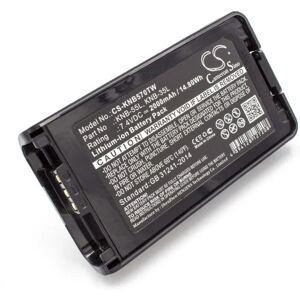 Vhbw - Battery Replacement for Kenwood KNB-35, KNB-35Li, KNB-40, KNB-40C, KNB-40LC, KNB-40LCV, KNB-55 for Radio, Walkie-Talkie (2000mAh, 7.4V, Li-Ion)