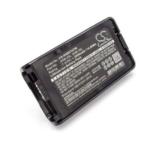 vhbw Battery Replacement for Kenwood KNB-57L for Radio, Walkie-Talkie (2000mAh, 7.4V, Li-Ion)