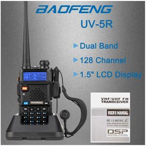 QHJ - Walkie Talkie BF-UV5R 5W 1800mAh