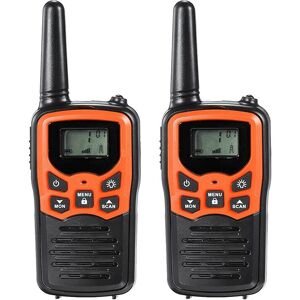 TLILY 2Pcs Handheld Walkie Talkie Radio 22 Channels Set