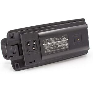 Vhbw - 1x Battery Replacement for Motorola PMNN6035, 6080384X65, RLN6305 for Radio, Walkie-Talkie (1100mAh, 7.4 v, Li-Ion) + Belt Clip