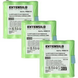 EXTENSILO 3x Battery for Motorola T40 T80 Extreme TLKR 3 5 6 - Battery EXTENSILO 3x Battery for Motorola T40 T80 Extreme TLKR 3 5 6 - Battery