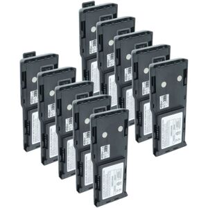 vhbw 10x Battery compatible with Motorola CP450, GP300, GP308, CP450LS, CP250 Radio, Walkie-Talkie (2500 mAh, 7.5 V, NiMH) + Belt Clip vhbw 10x Battery compatible with Motorola CP450, GP300, GP308, CP450LS, CP250 Radio, Walkie-Talkie (2500 mAh, 7.5 V, NiMH) + Belt Clip