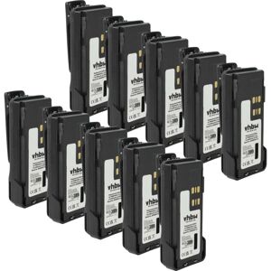 vhbw 10x Battery compatible with Motorola DP4800, DP4601, DP4600, DP4401, DP4801 Radio, Walkie-Talkie (3000 mAh, 7.4 V, Li-Ion) + Belt Clip vhbw 10x Battery compatible with Motorola DP4800, DP4601, DP4600, DP4401, DP4801 Radio, Walkie-Talkie (3000 mAh, 7.4 V, Li-Ion) + Belt Clip