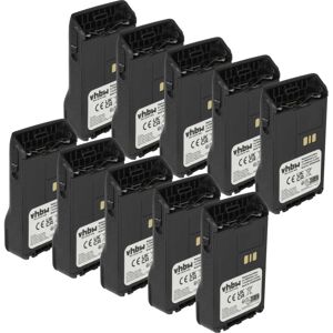 vhbw 10x Battery compatible with Motorola XiR E8628i, E8608i, E8668, P8600, E8608, E8600 Radio, Walkie-Talkie (2600 mAh, 7.4 V, Li-Ion) vhbw 10x Battery compatible with Motorola XiR E8628i, E8608i, E8668, P8600, E8608, E8600 Radio, Walkie-Talkie (2600 mAh, 7.4 V, Li-Ion)