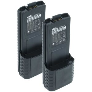 vhbw 2x Battery compatible with Baofeng UV-5R, BF-F8, UV-5RA, UV-5RE, BF-F9 Radio, Walkie-Talkie (2800 mAh, 7.4 V, Li-Ion) vhbw 2x Battery compatible with Baofeng UV-5R, BF-F8, UV-5RA, UV-5RE, BF-F9 Radio, Walkie-Talkie (2800 mAh, 7.4 V, Li-Ion)