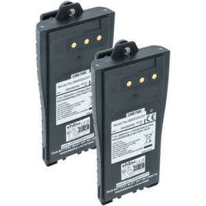 vhbw 2x Battery compatible with Entel HT713, HT712T, HT715, HT713S, HT715T Radio, Walkie-Talkie (2000 mAh, 7.6 V, Li-Ion) + Belt Clip vhbw 2x Battery compatible with Entel HT713, HT712T, HT715, HT713S, HT715T Radio, Walkie-Talkie (2000 mAh, 7.6 V, Li-Ion) + Belt Clip