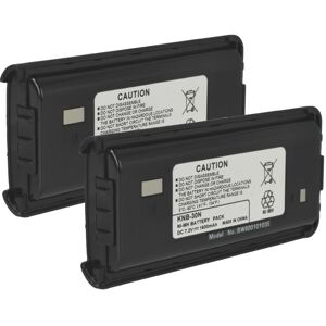 vhbw 2x Battery compatible with Kenwood TK-3202E3, TK-3202E, TK-3202UK, TK-3202, TK-3206M3, TK-3206M Radio, Walkie-Talkie (1600 mAh, 7.2 V, NiMH) vhbw 2x Battery compatible with Kenwood TK-3202E3, TK-3202E, TK-3202UK, TK-3202, TK-3206M3, TK-3206M Radio, Walkie-Talkie (1600 mAh, 7.2 V, NiMH)