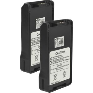 Vhbw - 2x Battery compatible with Kenwood TK-3360, TK-3360M, TK-3360E Radio, Walkie-Talkie (1800 mAh, 7.2 v, NiMH) Vhbw - 2x Battery compatible with Kenwood TK-3360, TK-3360M, TK-3360E Radio, Walkie-Talkie (1800 mAh, 7.2 v, NiMH)