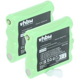 vhbw 2x Battery compatible with Midland M99, G8, M48 Plus, G6, SM400, M48, M99 Plus, M24 Radio, Walkie-Talkie (700 mAh, 7.4 V, NiMH) vhbw 2x Battery compatible with Midland M99, G8, M48 Plus, G6, SM400, M48, M99 Plus, M24 Radio, Walkie-Talkie (700 mAh, 7.4 V, NiMH)