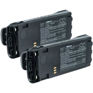 vhbw 2x Battery compatible with Motorola GP680 EX Radio, Walkie-Talkie (1500 mAh, 7.4 V, Li-Ion) + Belt Clip vhbw 2x Battery compatible with Motorola GP680 EX Radio, Walkie-Talkie (1500 mAh, 7.4 V, Li-Ion) + Belt Clip