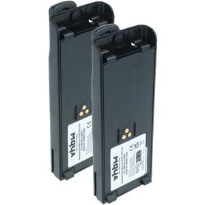 vhbw 2x Battery compatible with Motorola MT2000, MTS2000, MTS2010, MTS2013, MT2100, MTX9000, MTX8000 Radio, Walkie-Talkie (1200 mAh, 7.4 V, Li-Ion) vhbw 2x Battery compatible with Motorola MT2000, MTS2000, MTS2010, MTS2013, MT2100, MTX9000, MTX8000 Radio, Walkie-Talkie (1200 mAh, 7.4 V, Li-Ion)