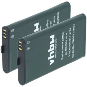 vhbw 2x Battery Replacement for Hytera BL2009 for Radio, Walkie-Talkie (2000 mAh, 3.7 V, Li-Ion) vhbw 2x Battery Replacement for Hytera BL2009 for Radio, Walkie-Talkie (2000 mAh, 3.7 V, Li-Ion)
