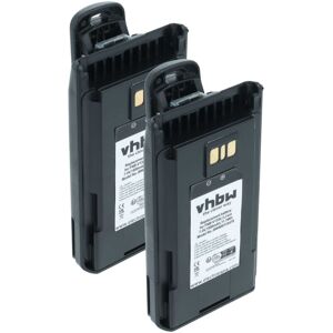 vhbw 2x Battery Replacement for Motorola AAJ67X001 for Radio, Walkie-Talkie (1500 mAh, 7.4 V, Li-Ion) vhbw 2x Battery Replacement for Motorola AAJ67X001 for Radio, Walkie-Talkie (1500 mAh, 7.4 V, Li-Ion)