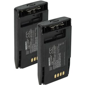 vhbw 2x Battery Replacement for Motorola AP-6574, PMNN4351, FTN6574BC, FTN6574A, FTN6574 for Radio, Walkie-Talkie (2200 mAh, 3.7 V, Li-Ion) vhbw 2x Battery Replacement for Motorola AP-6574, PMNN4351, FTN6574BC, FTN6574A, FTN6574 for Radio, Walkie-Talkie (2200 mAh, 3.7 V, Li-Ion)
