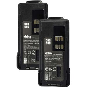 vhbw Motorola Battery 2600mAh - Replacement for PMNN4491AR, PMNN4418AR - with Belt Clip vhbw Motorola Battery 2600mAh - Replacement for PMNN4491AR, PMNN4418AR - with Belt Clip