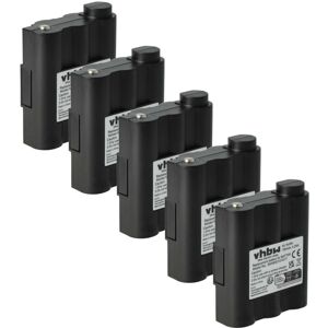 vhbw 5x Battery compatible with Alan Midland GXT-850, GXT-800, GXT-950, GXT-900, GXT-757, GXT-756, GXT-775 Radio, Walkie-Talkie (700 mAh, 6 V, NiMH) vhbw 5x Battery compatible with Alan Midland GXT-850, GXT-800, GXT-950, GXT-900, GXT-757, GXT-756, GXT-775 Radio, Walkie-Talkie (700 mAh, 6 V, NiMH)
