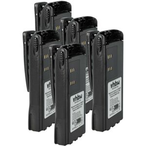 Vhbw - 5x Battery compatible with Motorola PTX700, PRO7750, PTX780, PTX760, PRO9150 Radio, Walkie-Talkie (2600 mAh, 7.4 v, Li-Ion) Vhbw - 5x Battery compatible with Motorola PTX700, PRO7750, PTX780, PTX760, PRO9150 Radio, Walkie-Talkie (2600 mAh, 7.4 v, Li-Ion)