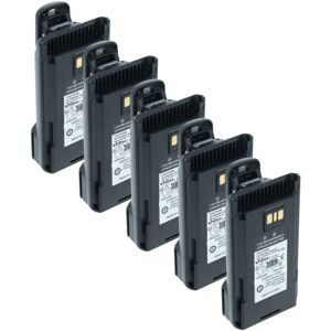 vhbw 5x Battery compatible with Yaesu Vertex VX-261, VX-260, EVX-539, EVX-534 Radio, Walkie-Talkie (2600 mAh, 7.4 V, Li-Ion) + Belt Clip vhbw 5x Battery compatible with Yaesu Vertex VX-261, VX-260, EVX-539, EVX-534 Radio, Walkie-Talkie (2600 mAh, 7.4 V, Li-Ion) + Belt Clip