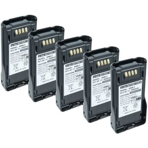 vhbw 5x Battery Replacement for Kenwood KNB-L2M, KNB-L2, KNB-L1, KNB-LS5, KNB-L3M, KNB-LS6, KNB-L3 for Radio, Walkie-Talkie (2600 mAh, 7.4 V, Li-Ion) vhbw 5x Battery Replacement for Kenwood KNB-L2M, KNB-L2, KNB-L1, KNB-LS5, KNB-L3M, KNB-LS6, KNB-L3 for Radio, Walkie-Talkie (2600 mAh, 7.4 V, Li-Ion)