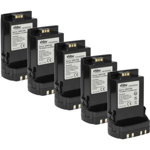 vhbw 5x Battery Replacement for Motorola PMMN4403, PMNN4486, PMNN4486A, NNTN8921C, NTN7034 for Radio, Walkie-Talkie (2500 mAh, 7.4 V, Li-Ion) vhbw 5x Battery Replacement for Motorola PMMN4403, PMNN4486, PMNN4486A, NNTN8921C, NTN7034 for Radio, Walkie-Talkie (2500 mAh, 7.4 V, Li-Ion)