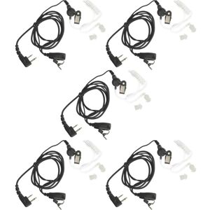 vhbw 5x Headset earpiece compatible with Alan Midland GXT-850, GXT-800, GXT-756, GXT-775 Radio Walkie Talkie, Transparent acoustic tube vhbw 5x Headset earpiece compatible with Alan Midland GXT-850, GXT-800, GXT-756, GXT-775 Radio Walkie Talkie, Transparent acoustic tube