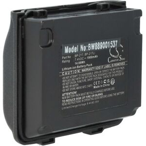 vhbw Battery compatible with Icom IC-T91, ID-91, IC-T90E Radio, Walkie-Talkie (1900mAh, 14.06 V, Li-ion) vhbw Battery compatible with Icom IC-T91, ID-91, IC-T90E Radio, Walkie-Talkie (1900mAh, 14.06 V, Li-ion)