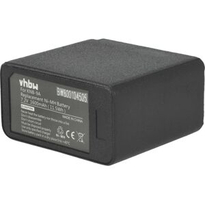 VHBW Battery for Kenwood KNB-9A - Talkie-Walkie Replacement - 1600mAh, 7.2V VHBW Battery for Kenwood KNB-9A - Talkie-Walkie Replacement - 1600mAh, 7.2V